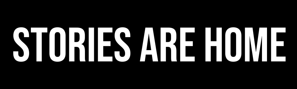 Stories are home - Bumper Sticker, Car Magnet, Window Cling